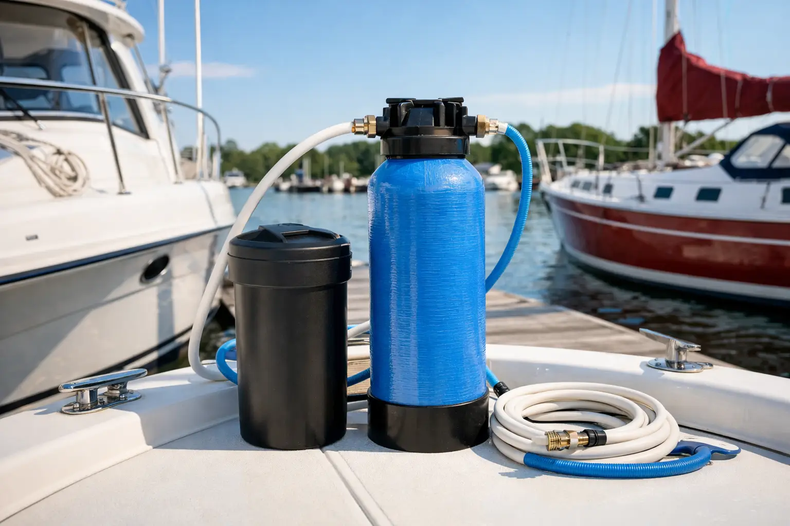 Portable Water Softener for Boats Explained