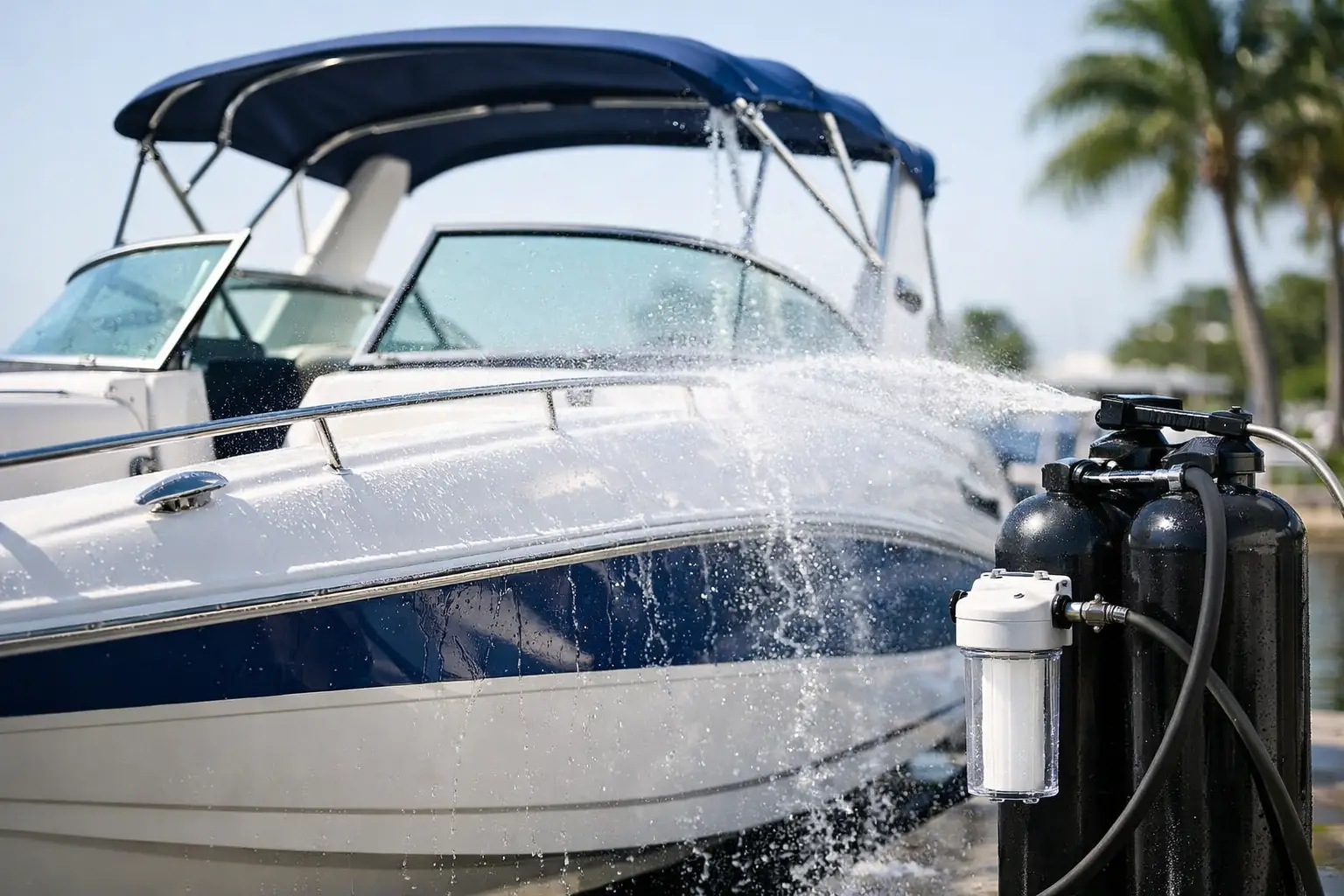 Spot Free Rinse for Boats That Protects Your Finish